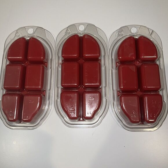 Febreze Fragrance Wax Melts 3 Pack Apple Cider 6 Each (18) 2.5oz Red Limited Ed. - Picture 3 of 5